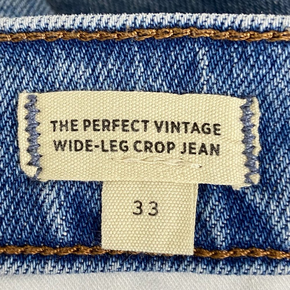 Madewell Light Blue Cropped Jeans - Picture 9 of 10
